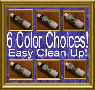 Tandy Leather Eco Flo ANTIQUE GEL DYE 6 color CHOICES  