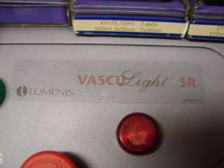 Lumenis VascuLight SR Laser IPL Hair Removal System Calibration Power 