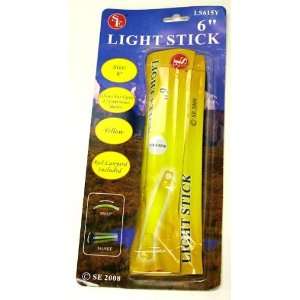  2  Yellow Light Sticks (#LS615Y) 
