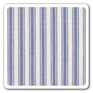  Maddie Boo Fabric   Blue and White Ticking Stripe: Baby
