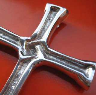 Wall Cross Pewter Icon Pectoral Jesus Christ Nails Knot  