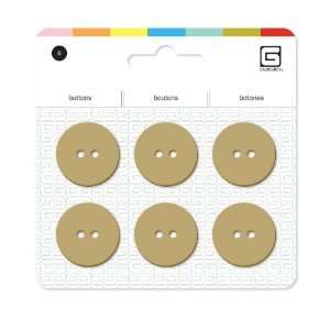   Notions 23mm Colored Buttons, Biscotti Arts, Crafts & Sewing