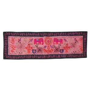  Cotton Elephant Classic Figure Embroidered Mirror Work 