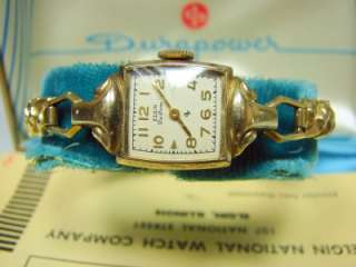   NEW OLD STOCK ELGIN WRIST WATCH IN THE ORIGINAL BOX   WOW  