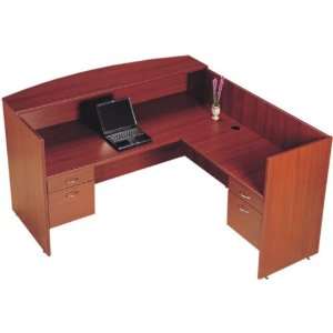   L Shaped Reception Desk by High Point Furniture: Office Products