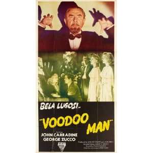  Voodoo Man Poster Movie 20x40