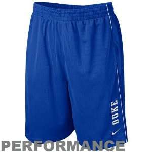   Duke Blue Million Dollar Performance Mesh Shorts