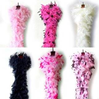  Tips Feather Chandelle boa for Halloween Party, costume: Toys & Games