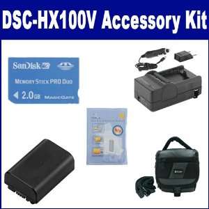  Sony DSC HX100V Digital Camera Accessory Kit includes 