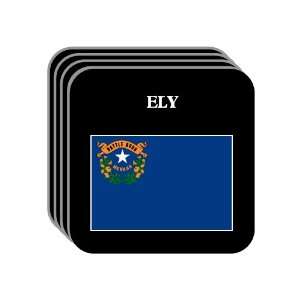  US State Flag   ELY, Nevada (NV) Set of 4 Mini Mousepad 