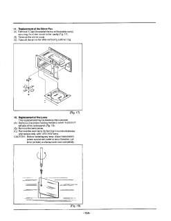 SAMSUNG Samsung microwave oven (0.4 cu. ft.) Parts list Parts  Model 