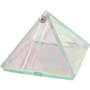  6in Moon Glass Wishing Pyramid 