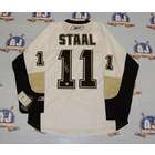 ASC JORDAN STAAL Pittsburgh Penguins SIGNED 2009 Cup Jersey