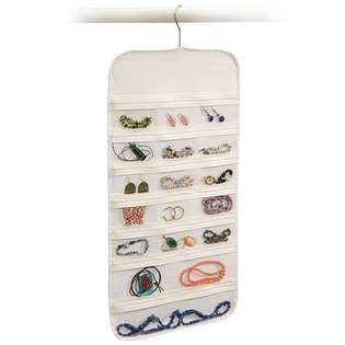 Richards Homewares Clearly Visible Hanging Jewelry Organizer Set of 2 
