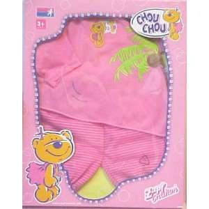   14 inch SOft Bodied Baby CHOU CHOU Play Doll Pink Outfit: Toys & Games