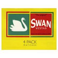 Swan Vesta Matches 4 Pack   Groceries   Tesco Groceries