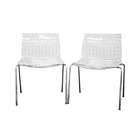 Interior Trade Set of 2 Clear Acrylic Dining Chair New