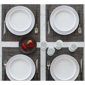  Chilewich   Basketweave Square Placemat, Set of 4