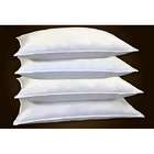 Overstock Overfilled 200 Thread Count Feather Jumbo  Sized Pillows 