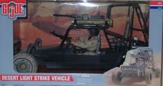 GI Joe Desert Light Strike Vehicle w/ Soldier. MISB  