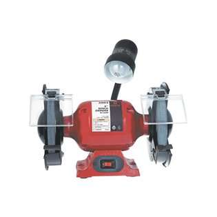 sunex sunex international 5002a bench grinder with light 8 inch