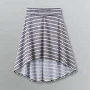 Joe by Joe Boxer Womens High Low Striped Maxi Skirt 
