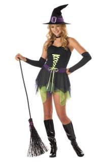 Sassy Witch Teen Halloween Costume  