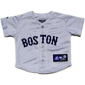   Boston Red Sox MLB Baseball Grey Replica Jersey