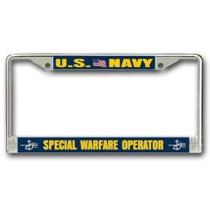  US Navy Special Warfare Operator License Plate Frame 