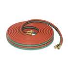 Boston Industrial Twin Welding Hose Hoses 1/4 inch x 50 Foot 300PSI