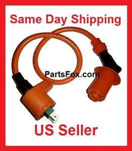 Performance Ignition Coil Gy6 50 125 150cc Spark Plug Wire Scooter 