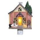 Forever Gifts Residence House Flickering Night Light