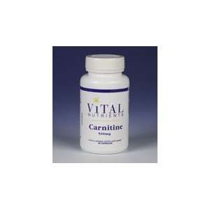  Vital Nutrients   Carnitine 500mg 60c Health & Personal 
