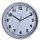 New Haven Retro Kitchen Wall Clock with Timer in Black