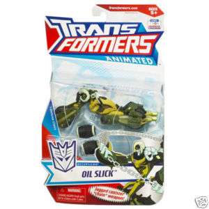 TRANSFORMERS Animated Deluxe Decepticons Oil Slick  