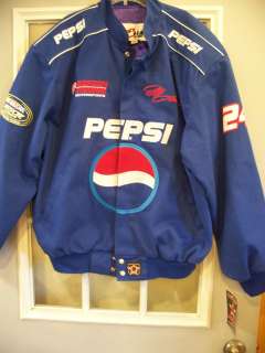   EMBROIDERED NASCAR PEPSI Jeff Gordon RACING Jacket coat sz 2xl xxl