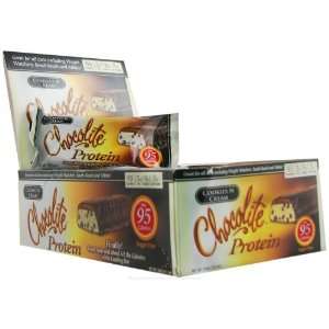 Healthsmart Foods   Chocolite Protein Bar Cookies and Cream   1.2 oz.