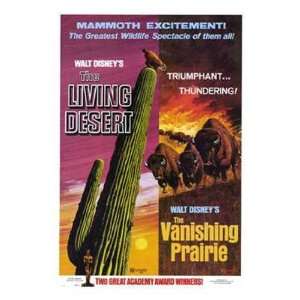 Living Desert the Vanishing Prairie th by Unknown 11x17  