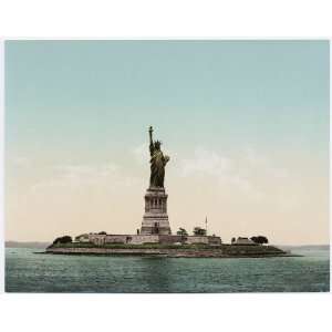    Reprint Statue of Liberty, New York Harbor 1905
