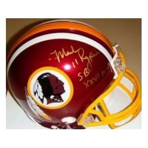 Mark Rypien (Washington Redskins) Football Mini Helmet:  