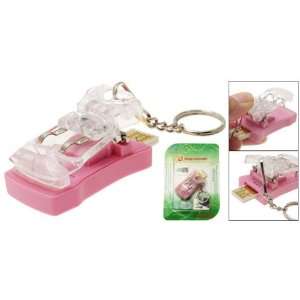  Gino Portable Key Chain Pink Universal Li ion Battery Charger 