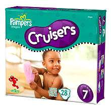 Pampers 28Ct Cruisers Diaper Mega Pack   Size 7   Pampers   BabiesR 