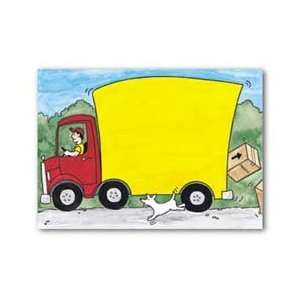  Masterpiece Moving Truck Flat Card   5.5 x 7.75   20 