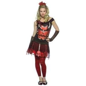  Glam Faces Devil Gothic Teen Costume Toys & Games