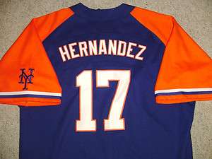New York Mets Keith Hernandez Nike Cooperstown Collection Jersey XL 