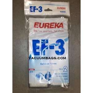  Eureka EF 3 Vacuum Cleaner Filter   2 Pack   Genuine: Home 