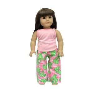  American Girl Doll Clothes Frog Pajamas: Toys & Games