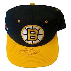  Brad Park Autographed / Signed Boston Bruins Hat: Sports 