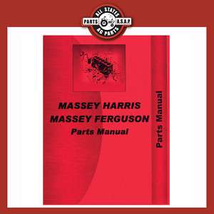 Parts Manual   Massey Ferguson 245  