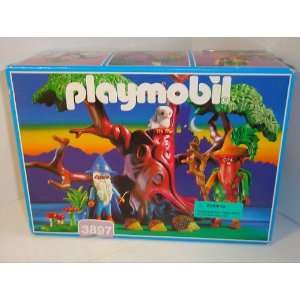 Playmobil Magic World Wizard and Spooky Tree  Toys & Games   